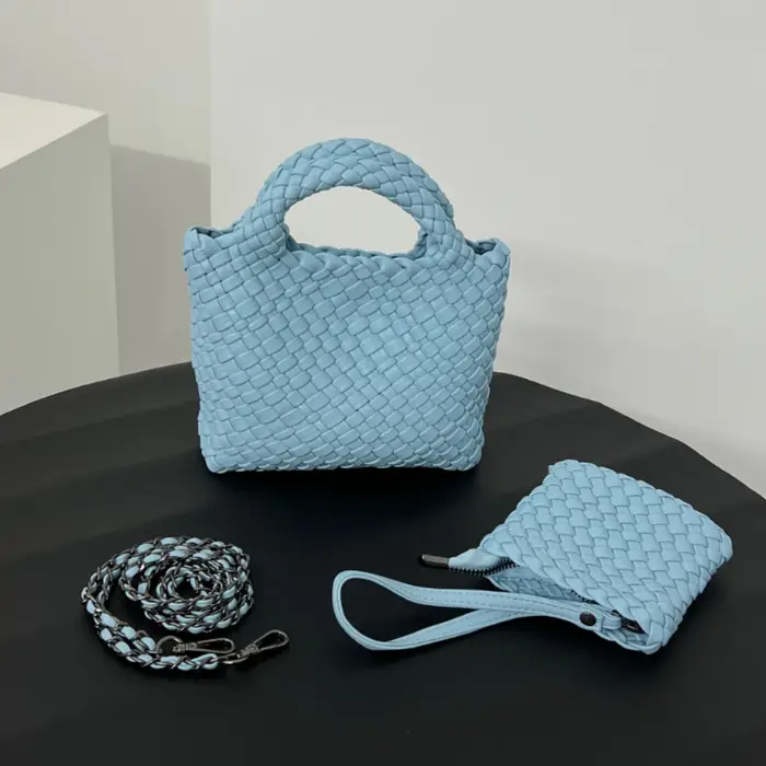 2025 nouveau été Mini sac à bandoulière femmes sac à main pur tissé à la main panier sensation haut 
