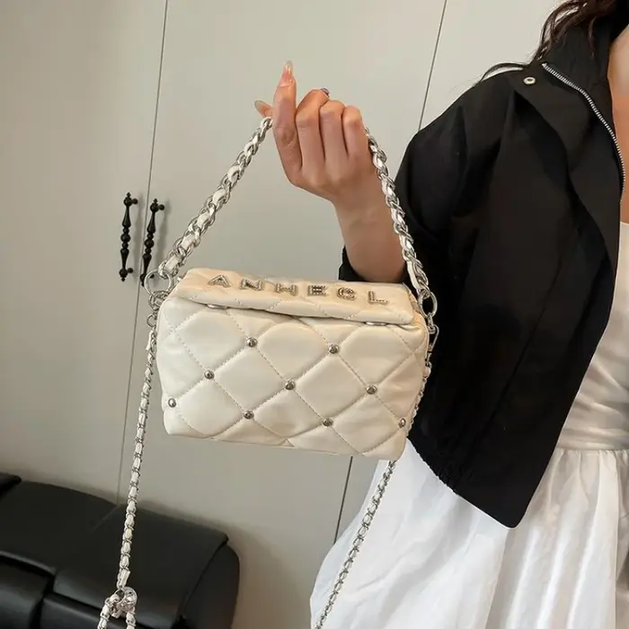 Sac messager en cuir pour femmes