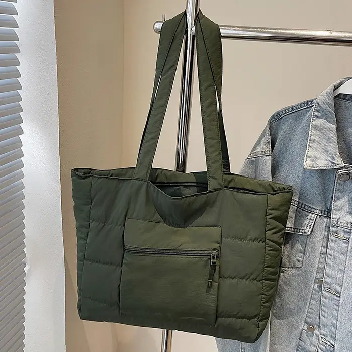 Sac fourre-tout en tissu de grande capacité