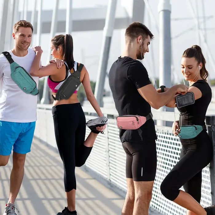 WATERFLY Fanny Pack taille sac pochette Bum ceinture sac épaule bandoulière poitrine sac poche Sport pour Jogging randonnée randonneur femme homme