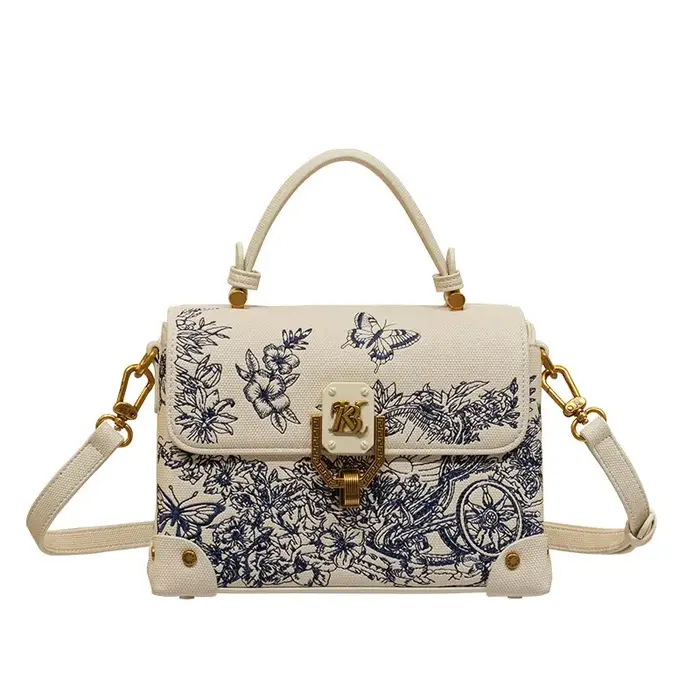 Sac à main élégant en cuir pour femmes - Sacs fourre-tout avec bandoulière