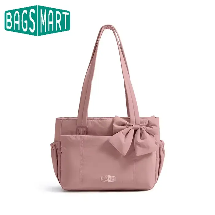 BAGSMART sac fourre-tout de voyage polyvalent femmes sac de transport plusieurs poches sac à main messager collège école sac à bandoulière