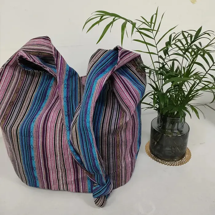 Sac à bandoulière Vintage bohème Chic en toile