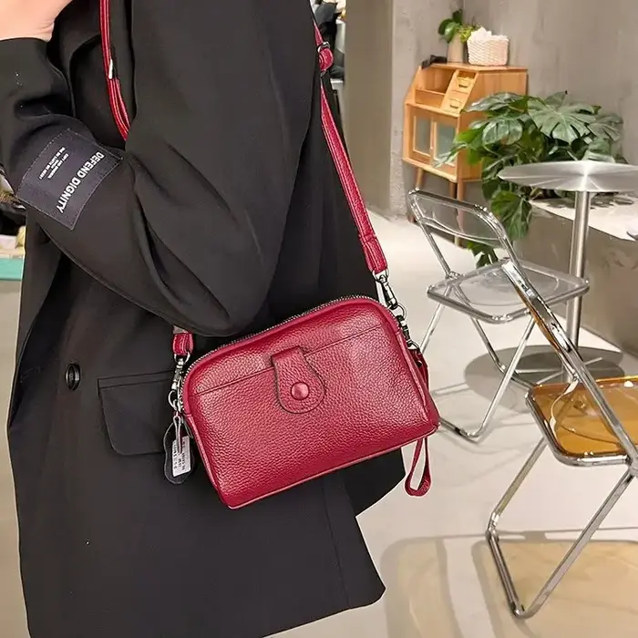 Femmes en cuir véritable sac à bandoulière nouveau décontracté femme petits sacs à bandoulière pour 