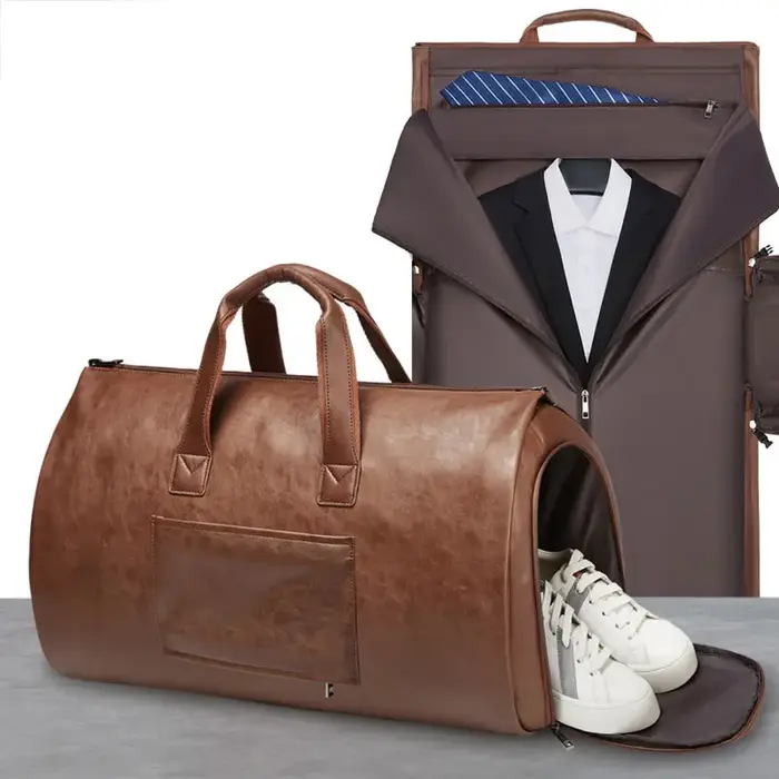 Sac de Rangement Personnalisé en Cuir PU Pliable