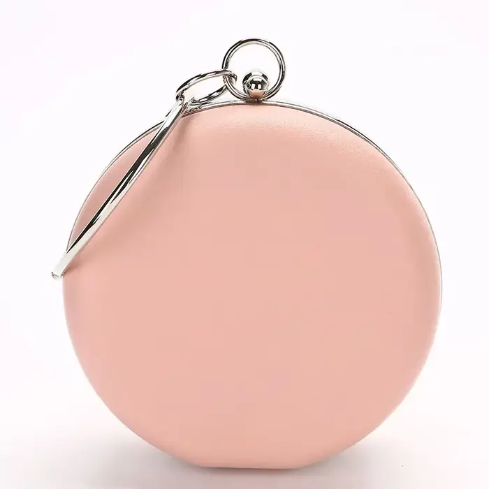 Sac de soirée rond fait main