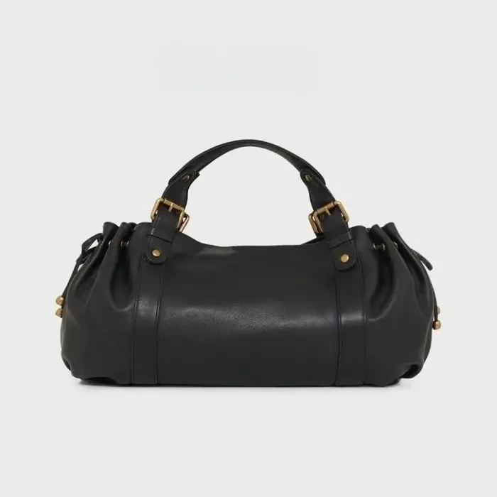 Sac à main à bandoulière Simple pour femmes, sac Boston élégant et polyvalent, sac de travail intéri