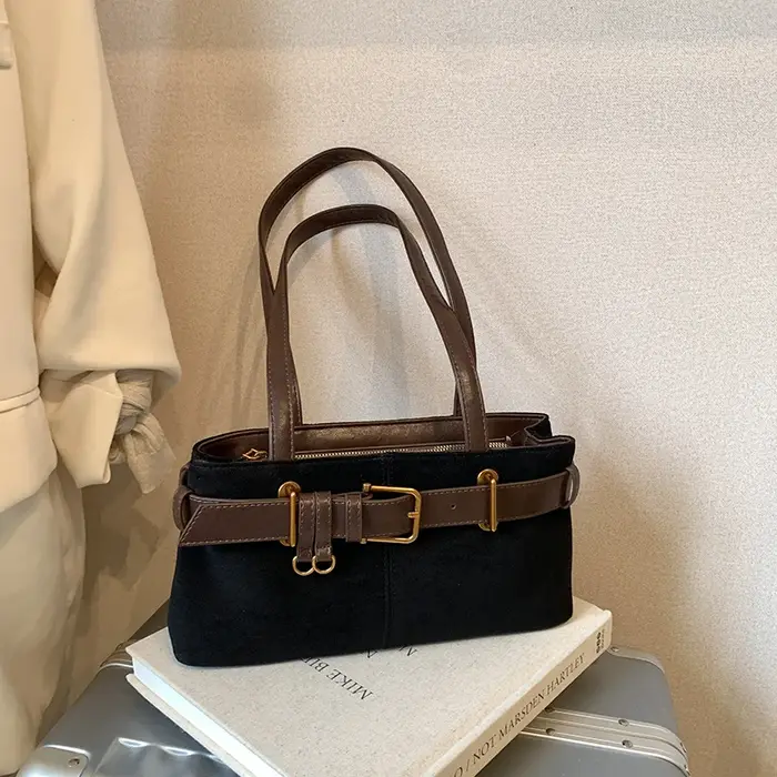 Sac à bandoulière de luxe en cuir PU pour femmes