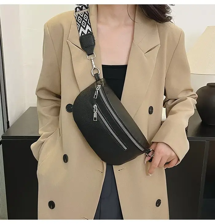 Sac de taille multi-poches pour femmes