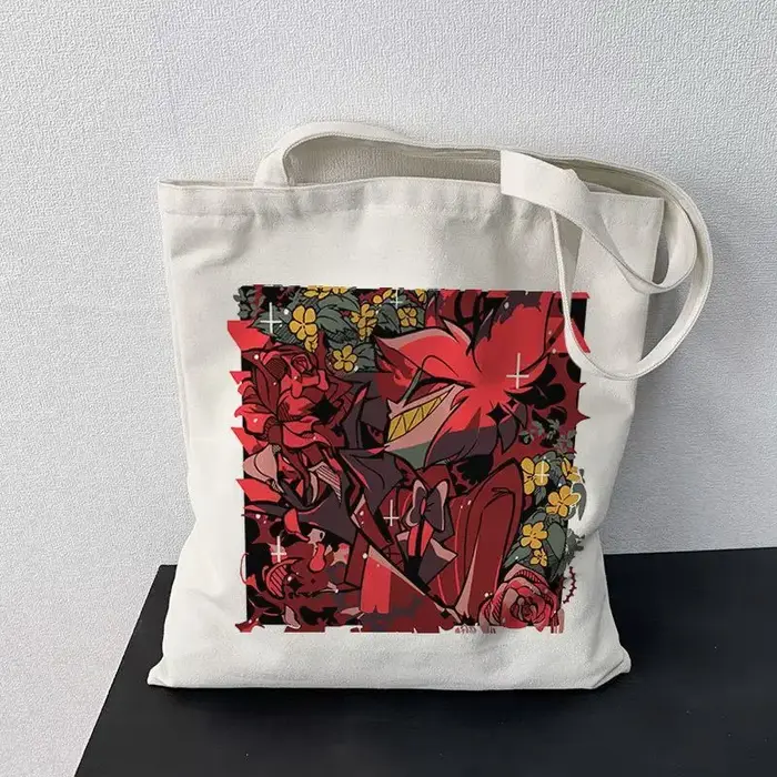 Sac en toile Hazbin Hotel Alastor Anime