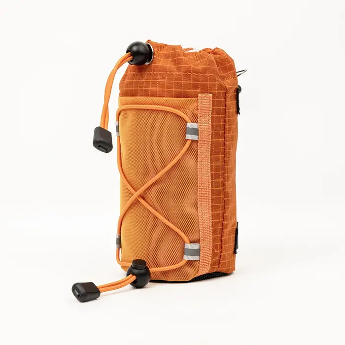 Sac à bandoulière extérieur avec support pour gourde de voyage, pochette suspendue pour bouteille d'eau, rangement pour téléphone portable, randonnée, camping, sports