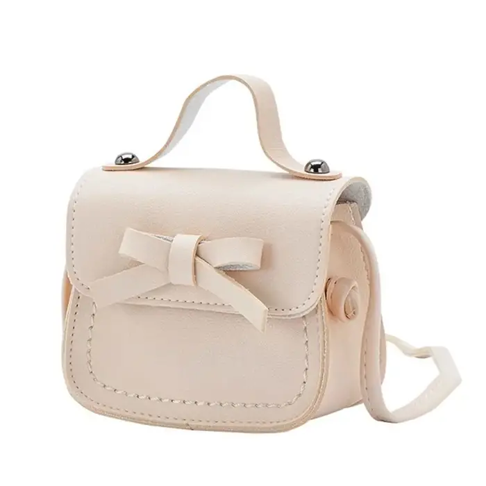 Sac à bandoulière pour petite fille avec nœud, mini sac à main, sac à bandoulière pour enfant, petit