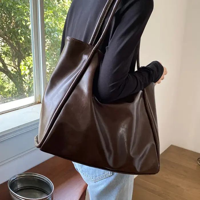 Sac fourre-tout Texture Portable pour femmes
