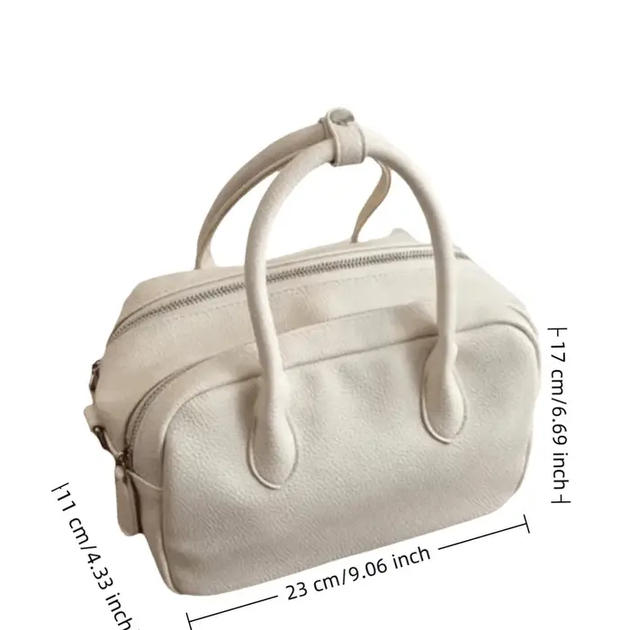 Sac bandoulière de luxe à double compartiment