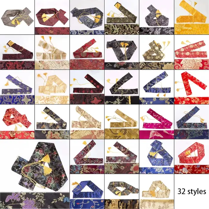 Sacs fourre-tout en soie de Style chinois
