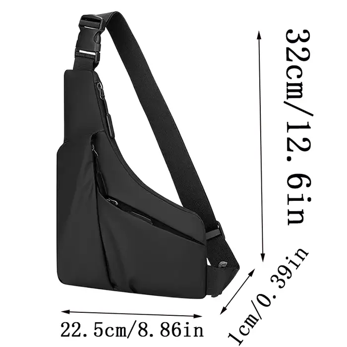 Sac de poitrine Portable pour hommes