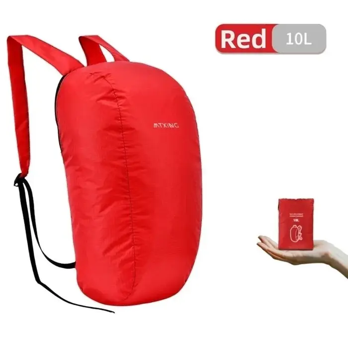 Nouveau sac à dos pliable de 10 L
