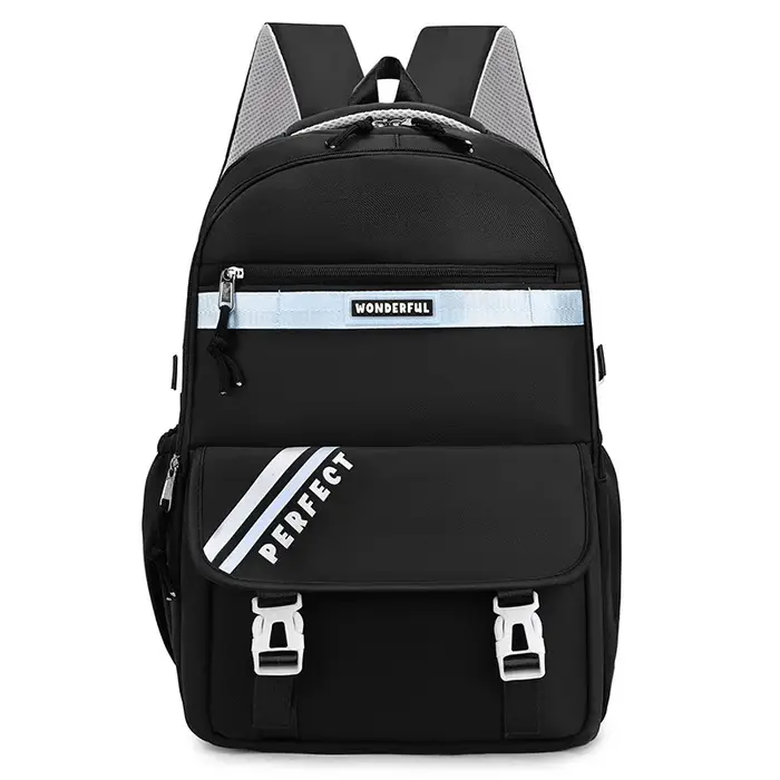 Sac à dos épais tendance pour femmes et hommes, sac à dos de voyage Simple pour ordinateur portable,