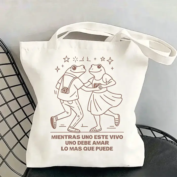 Sac fourre-tout tendance été 2026 en promotion, sac de shopping réutilisable décontracté unisexe pou