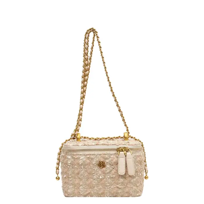 Sac à bandoulière en velours pour femme