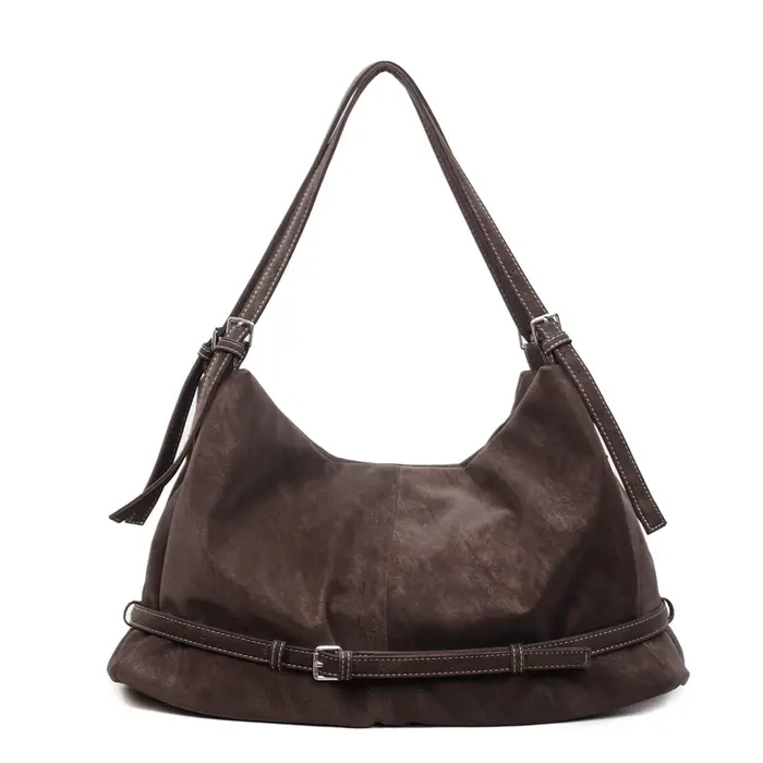 Faux daim femme sacs à bandoulière hiver nouveau dames sac à main grande capacité marque design femmes grands