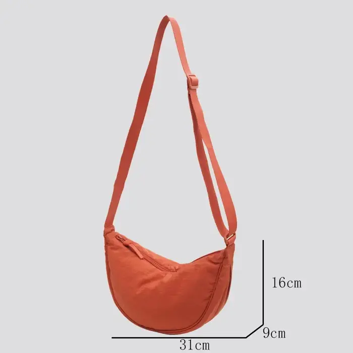Sac à bandoulière Hobos en Nylon décontracté pour femmes