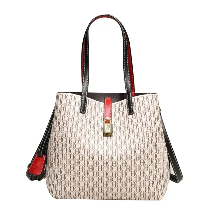 Sac fourre-tout CH Exquisite Monogram avec accroche-cadenas