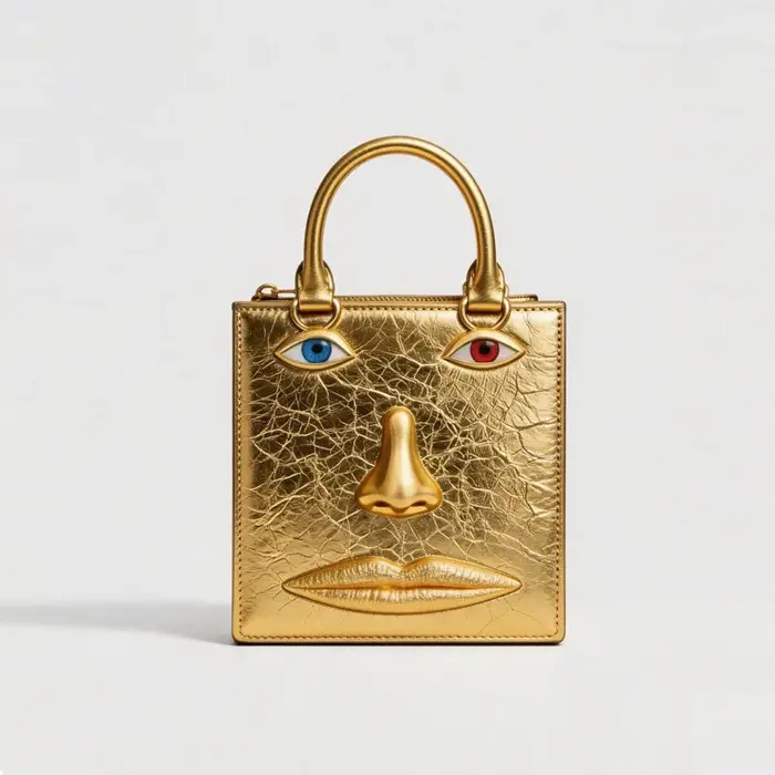 Sac à main pour femme en cuir noir de haute qualité
