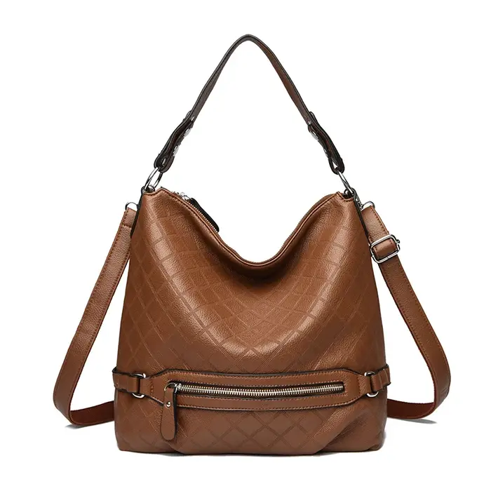 Véritable marque de haute qualité en cuir fourre-tout décontracté sacs à main de luxe femmes