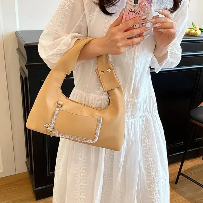 2025 nouveau Design sacs à main en Nylon femmes Hobo sac à bandoulière grande capacité Portable fourre-tout mode femme