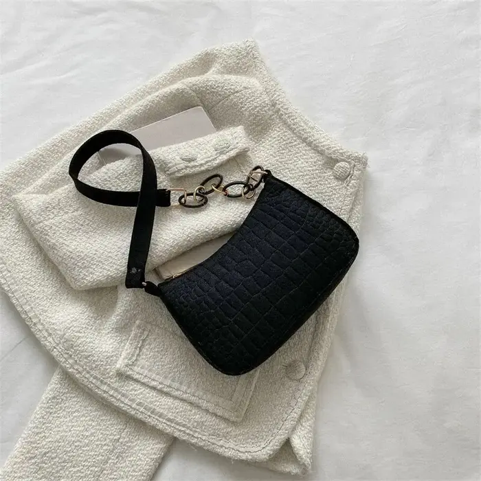 Petit sac carré rétro populaire de tempérament doux