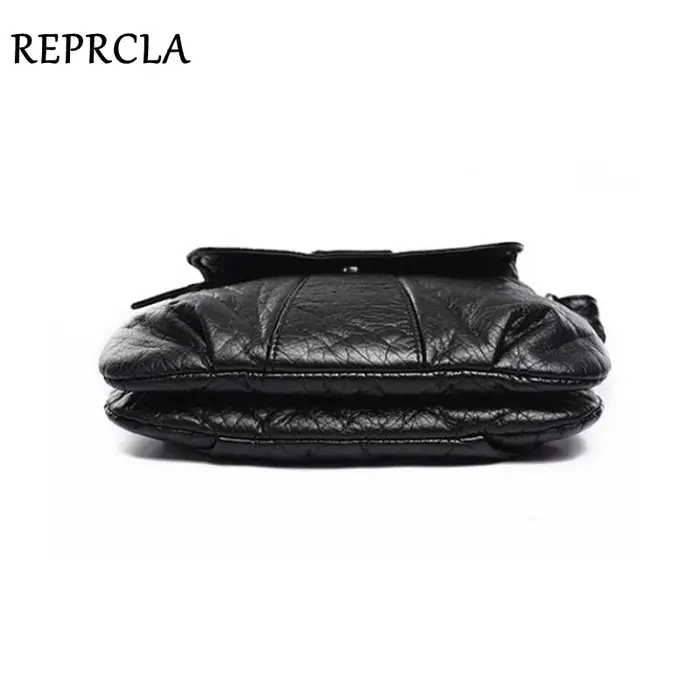 REPRCLA marque concepteur femmes sacs de messager bandoulière souple en cuir PU sac