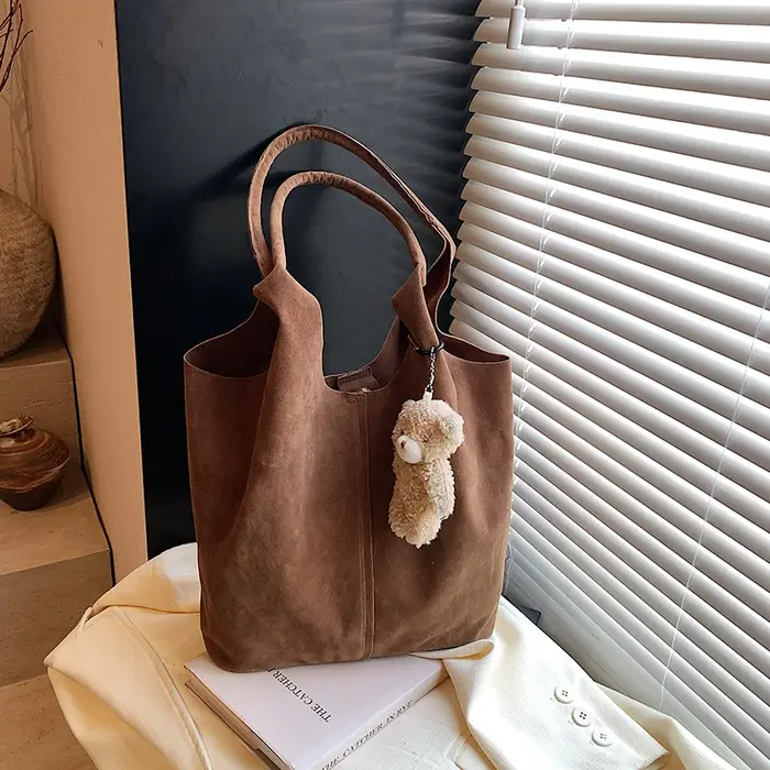 Sacs à main souples en Faux daim pour femmes