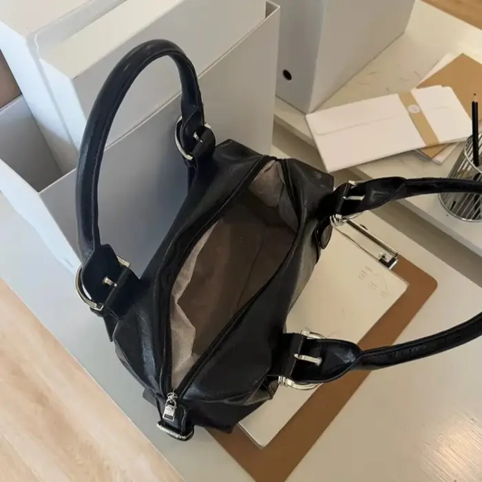 Sac à bandoulière tendance pour femme en cuir PU