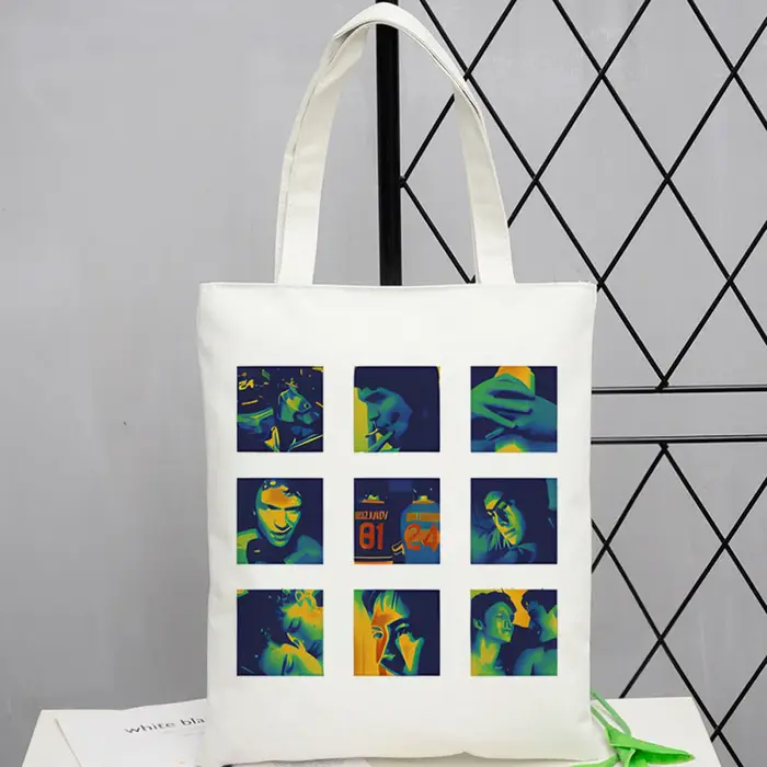 Sac fourre-tout réutilisable personnalisable Heated Rivalry pour femme