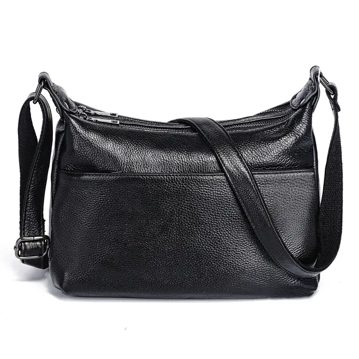 Zency – sac à bandoulière élégant en cuir véritable pour femmes