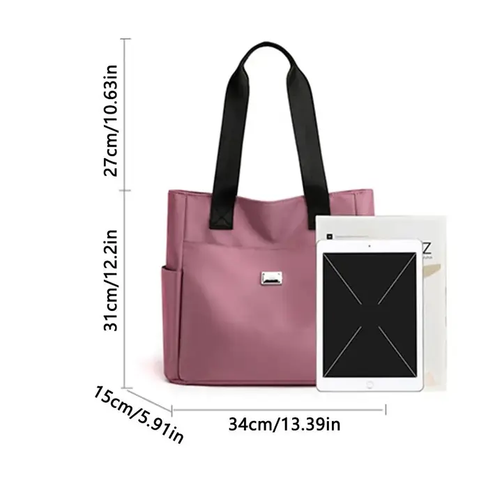 Sac à Main Imperméable en Nylon de Grande Capacité