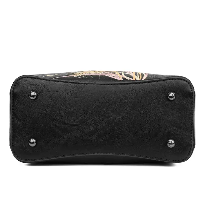 Sac à main brodé vintage pour femme