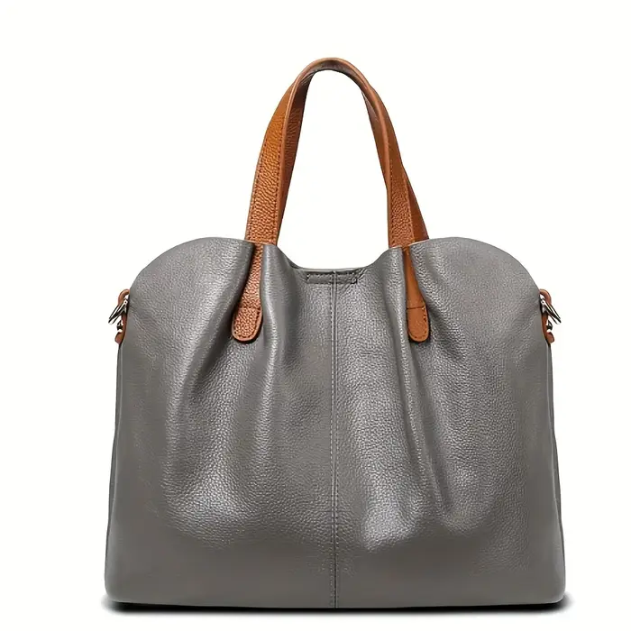 Sac à main de bureau de grande capacité pour femme chic et élégant - Sac à bandoulière - Sac fourre-tout