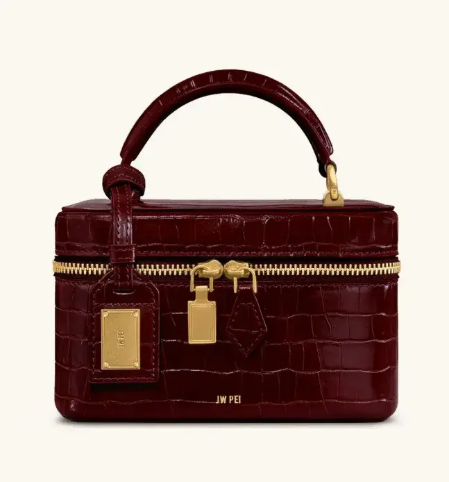 Sac à langer vintage de luxe, pochette élégante de couleur unie, sac à bandoulière classique de créa