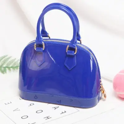 Sac à bandoulière de luxe en PVC de haute qualité, couleurs bonbons, sac à main à coque, sac à bandoulière de plage