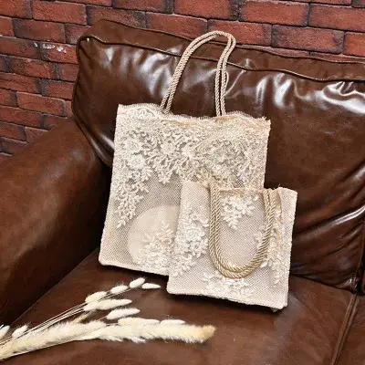 Sac à main en dentelle pour femmes, à bandoulière, pour plage, fête de mariage, Shopping, nouvelle c