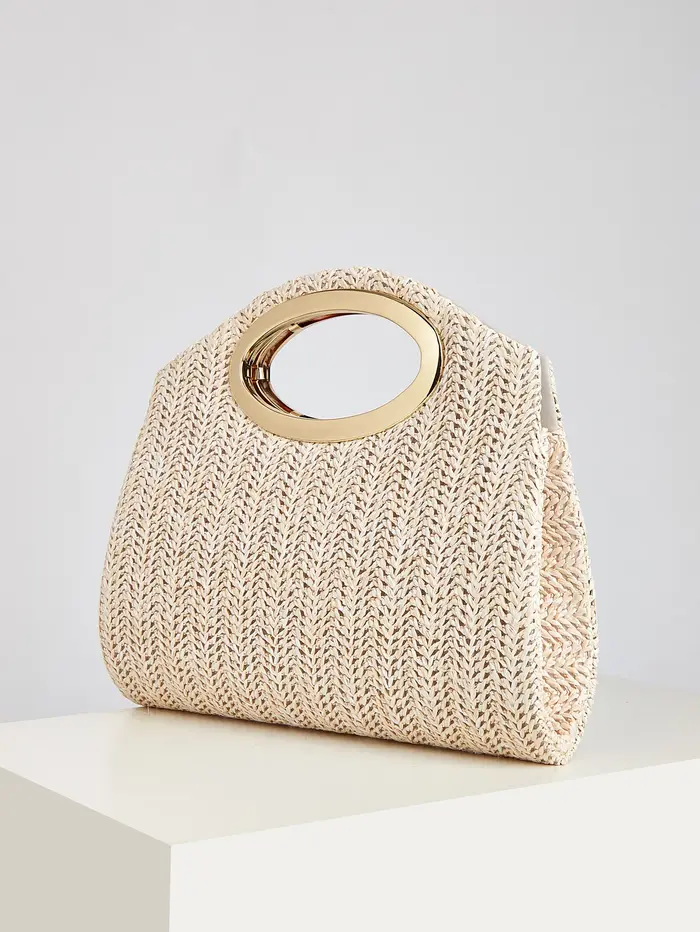 Nouveau sac à main tissé tendance pour femmes