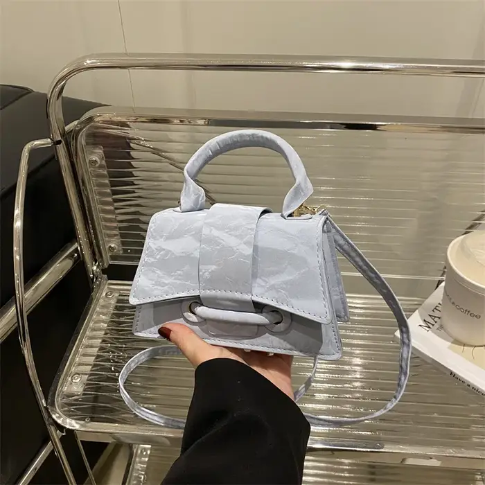 Nouveau sac bandoulière carré chic de style français pour femmes