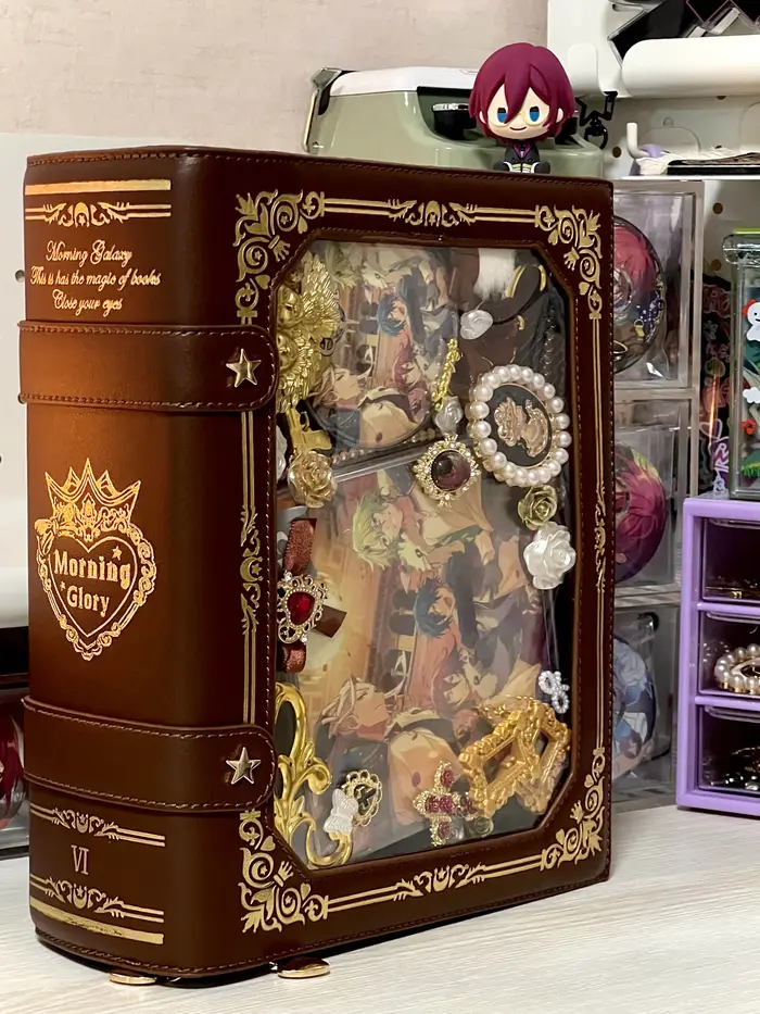 Original mignon livre magique Itabag Vintage bronzant carré épaule sacs à bandoulière doux étudiants collège Bolsos sac de messager