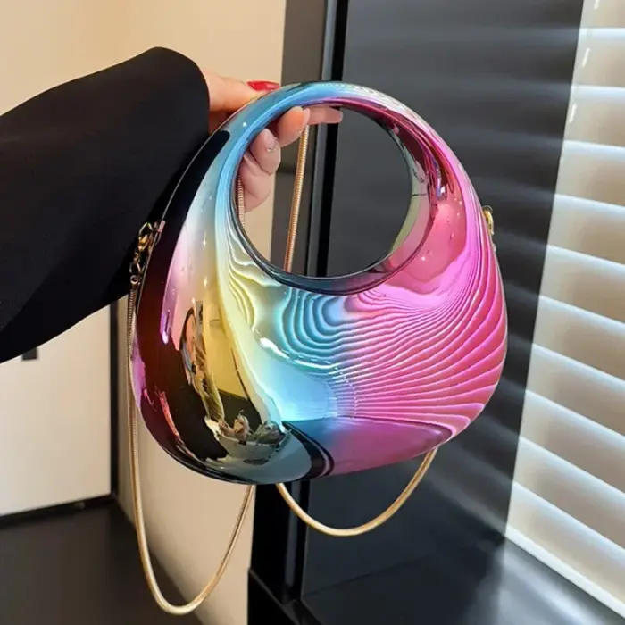 Sacs à main en acrylique transparent pour femmes