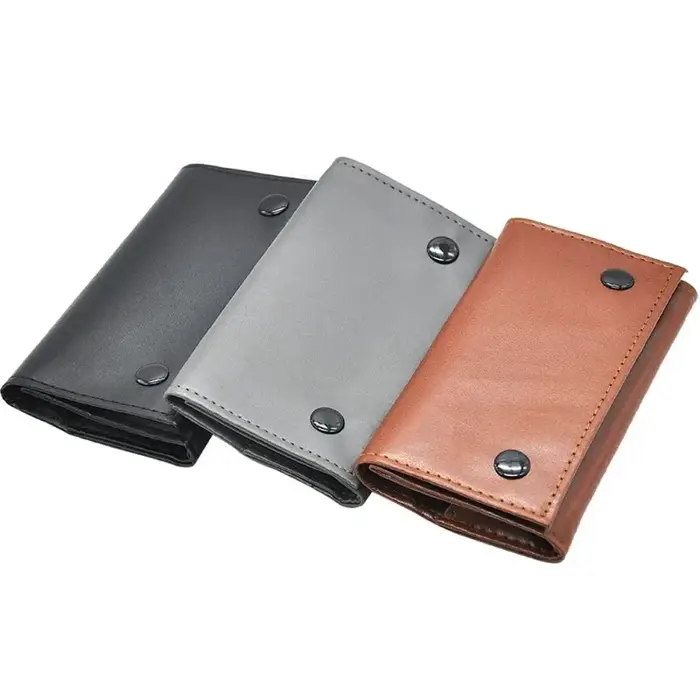 1 pochette à tabac en cuir PU