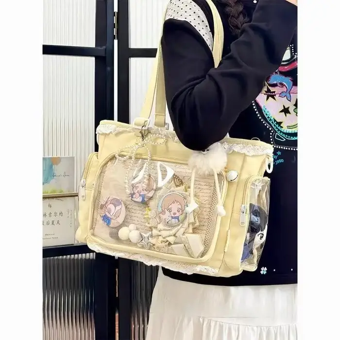 Sac à bandoulière Itabag japonais bidimensionnel motif Ballerine Grande Façon