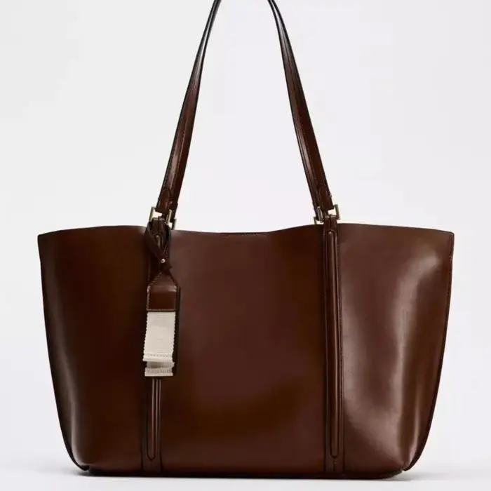 Sac fourre-tout minimaliste tendance pour femme