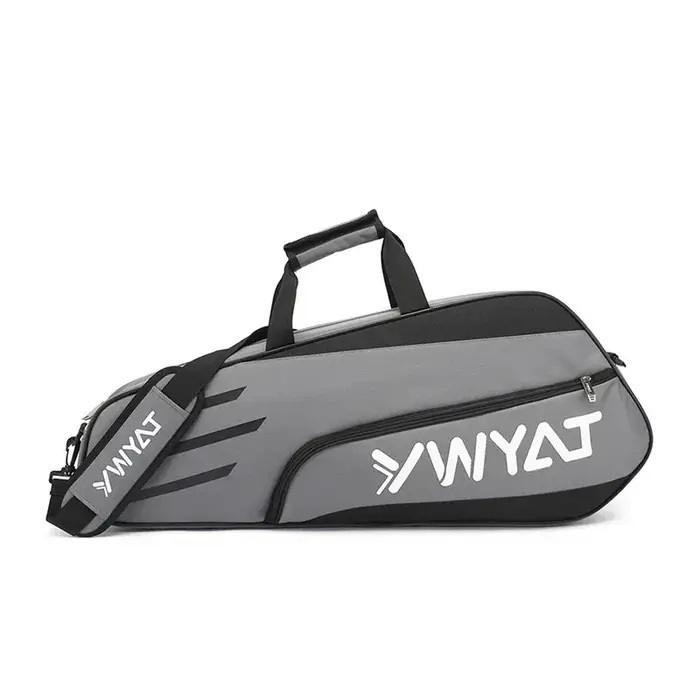 Sac de badminton à double ou simple bandoulière, sac à dos 3 pièces pour hommes et femmes, sac de raquette de badminton en filet, version épaissie